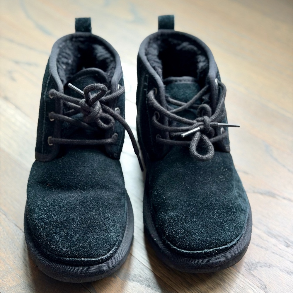 UGG Kids Dark Suede Boots